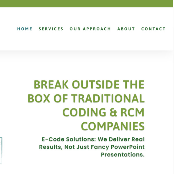 E-Code Solutions Redesign