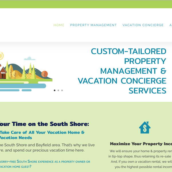 Bark Point Ventures Web Design