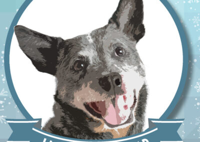Blue Heeler Arts New Year’s Card
