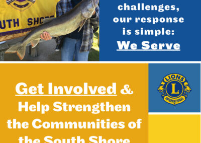 South Shore Lion’s Club Rack Card Design