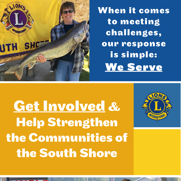 South Shore Lion’s Club Rack Card Design