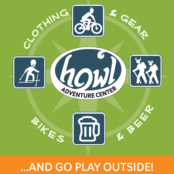 Howl Adventure Center Rack Card Design